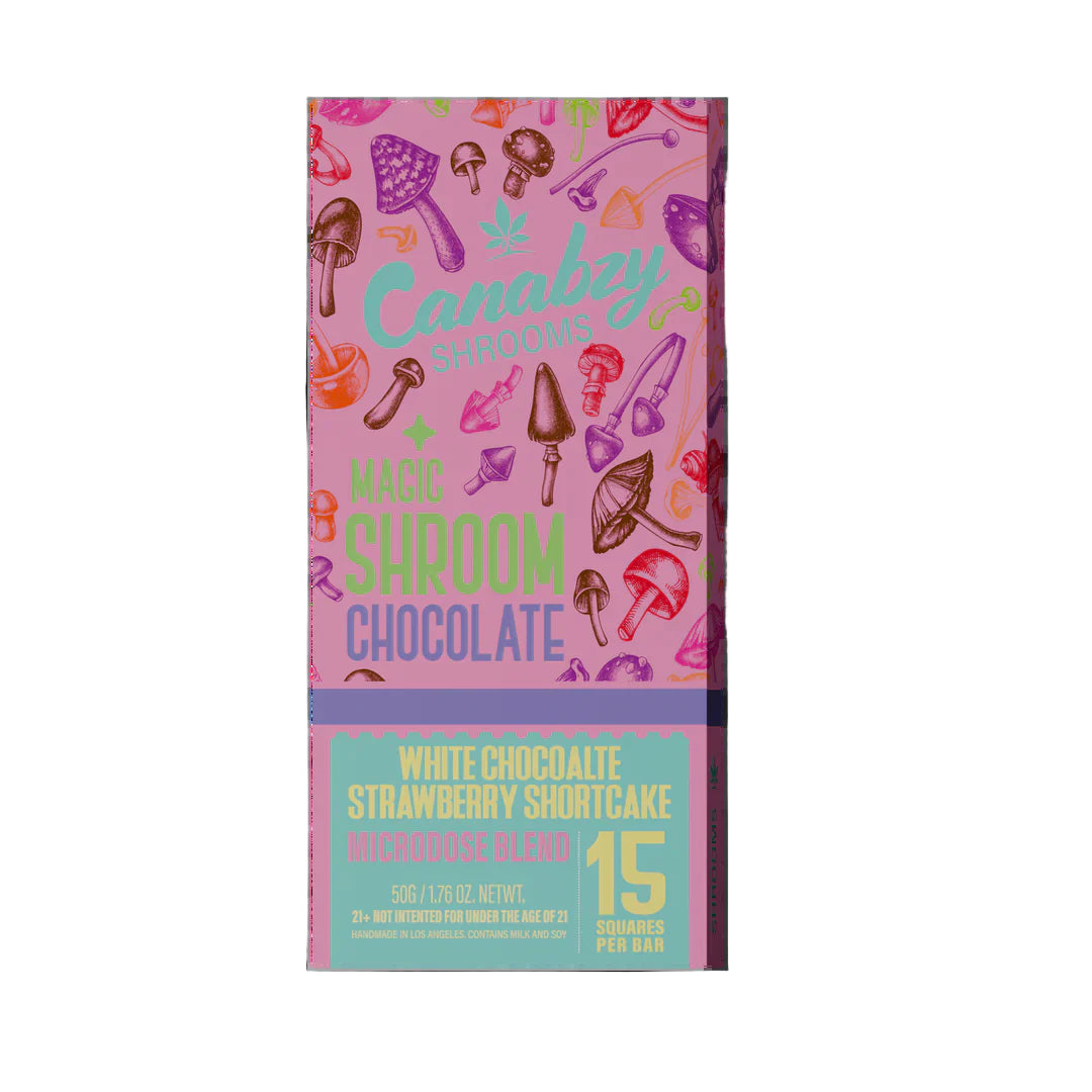 Canabzy Shrooms Chocolate Bars
