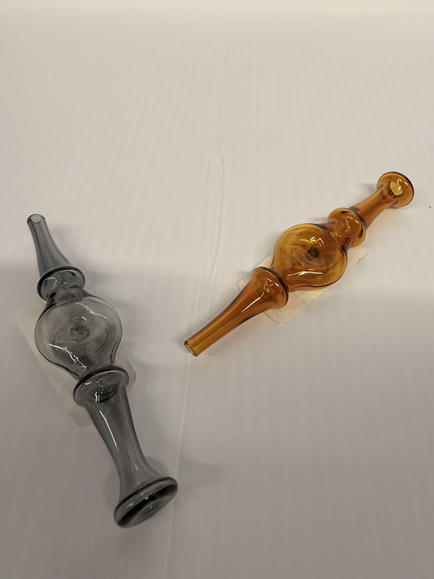 4.6in Glass Honey Straw Full Color
