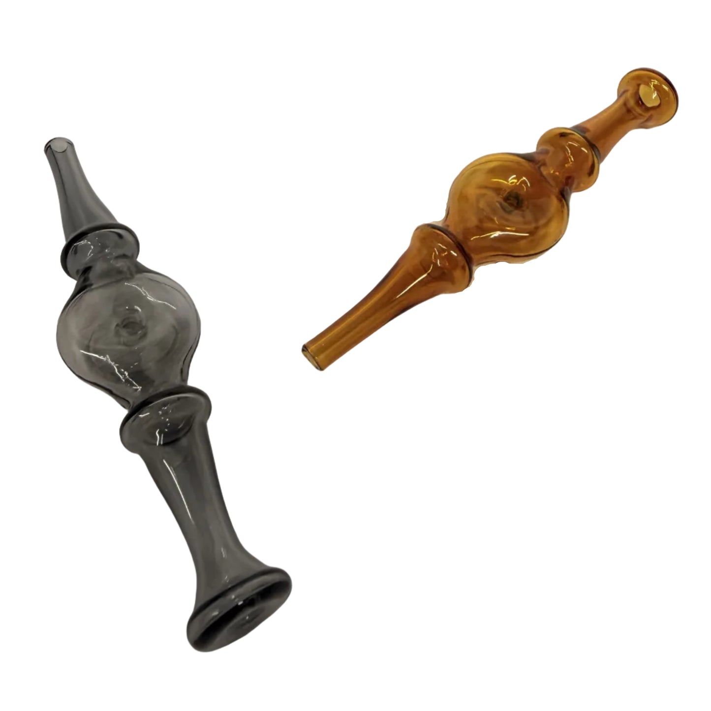 4.6in Glass Honey Straw Full Color