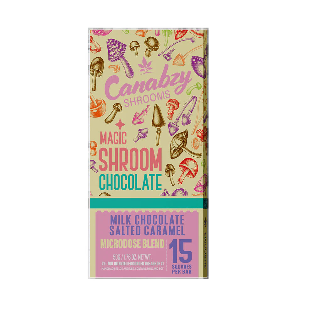 Canabzy Shrooms Chocolate Bars