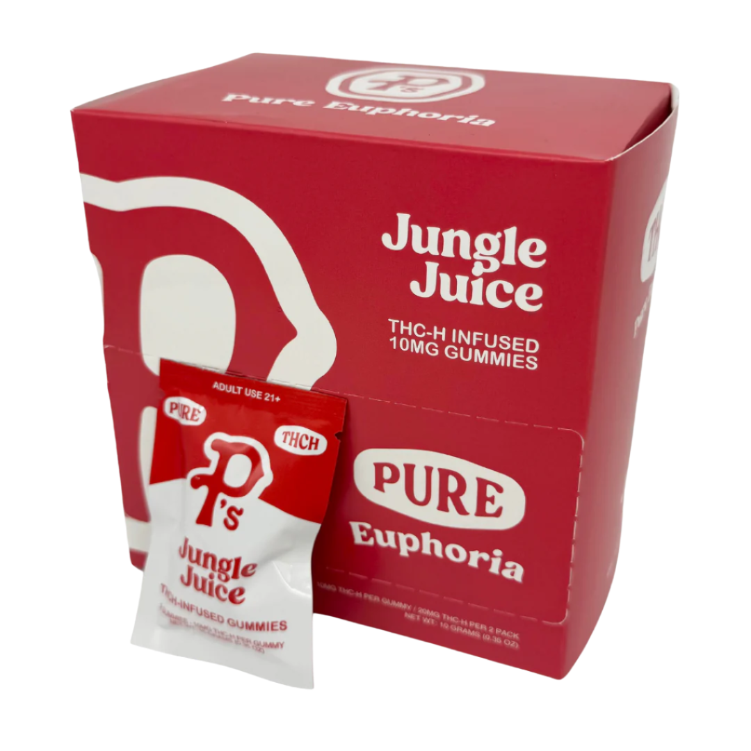 Pushin P’s: Pure Euphoria THC-H Gummies Single Serves