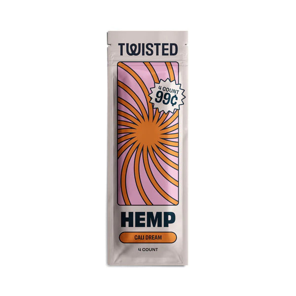Twisted Hemp Wraps 4pk