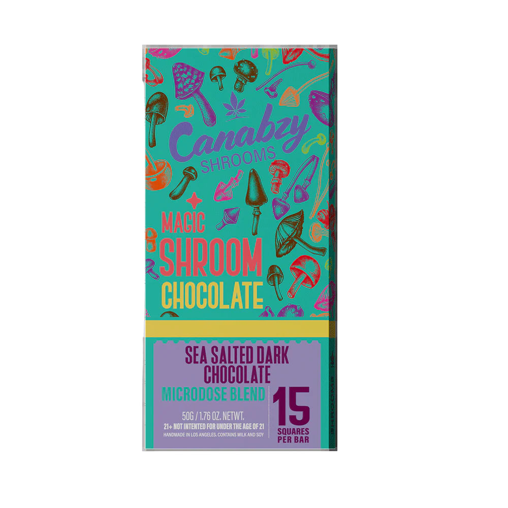 Canabzy Shrooms Chocolate Bars