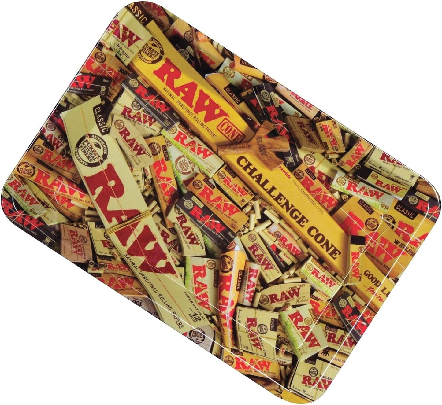 Raw Rolling Tray Dispo