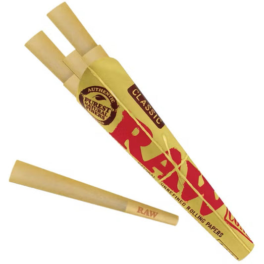RAW Classic 1.25 6pk Cones