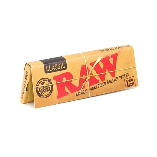 RAW: 1.25" Classic Rolling Papers