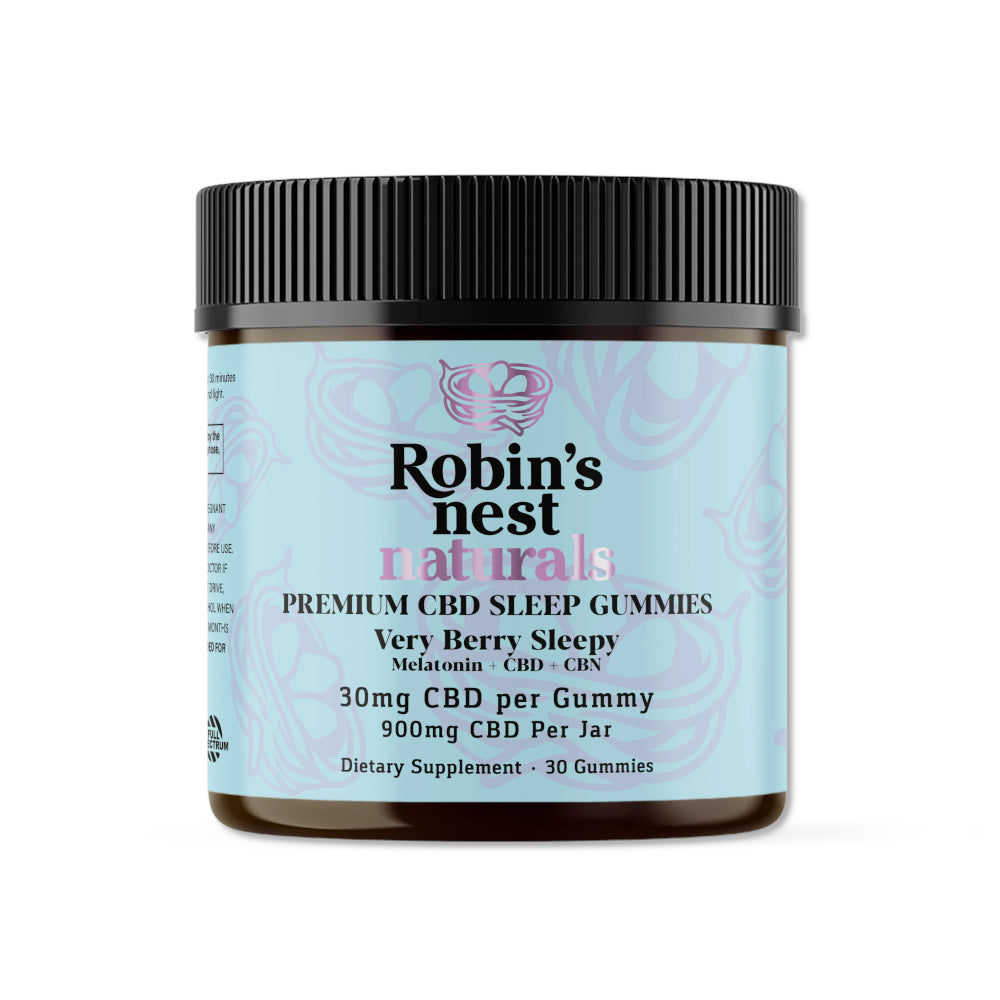Robin's Nest Naturals: CBD Sleep Gummies " Very Berry Sleepy