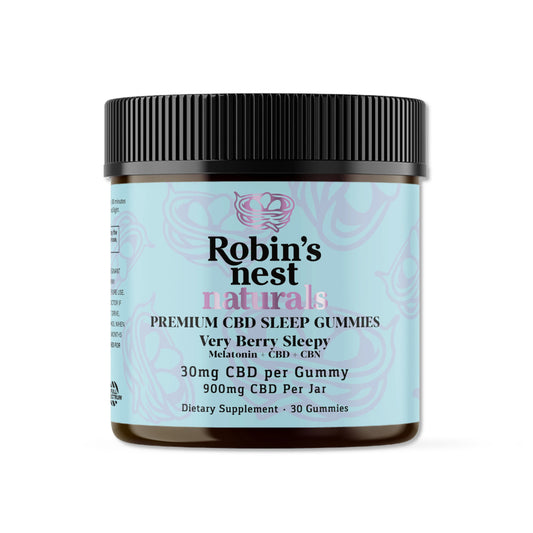 Robin's Nest Naturals: CBD Sleep Gummies " Very Berry Sleepy