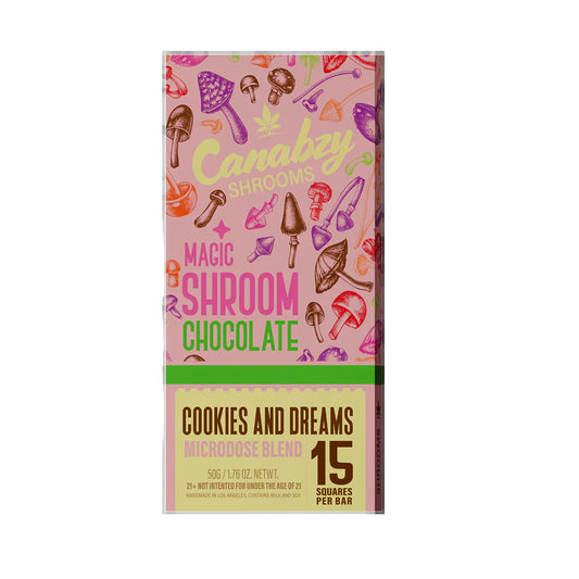 Canabzy Shrooms Chocolate Bars