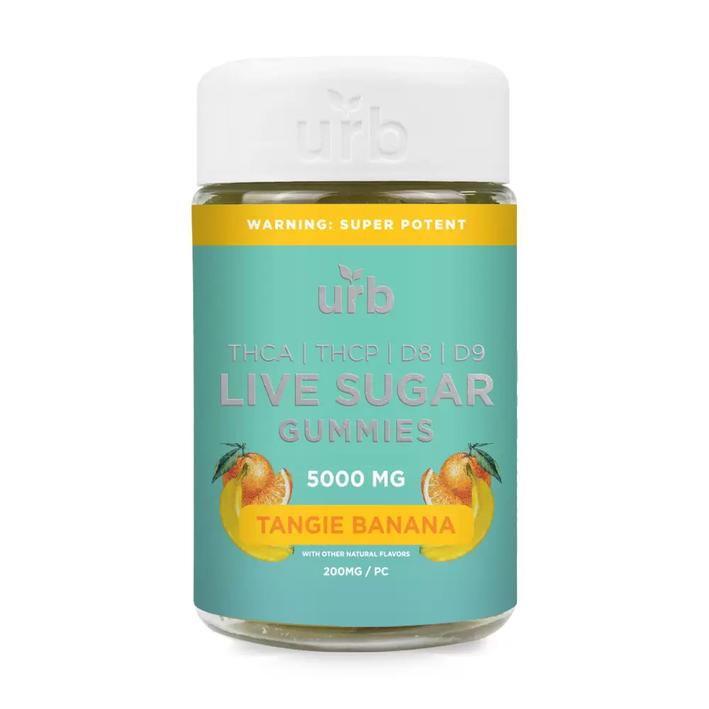 Urb 5000mg  THCA Live Sugar Gummies