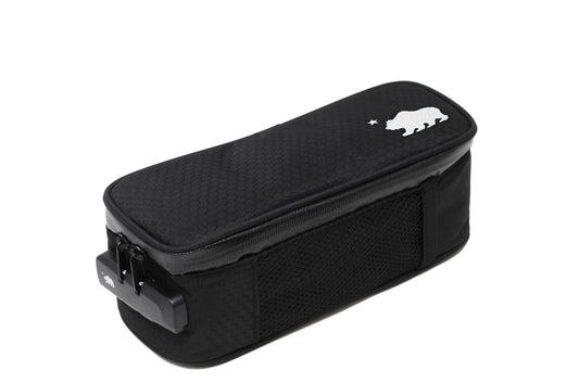 Cali Soft Case Small - Black with White Logo