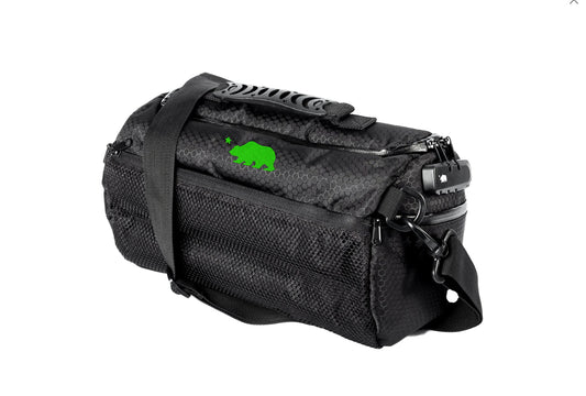 Cali Duffie 12" - Black with Green Logo