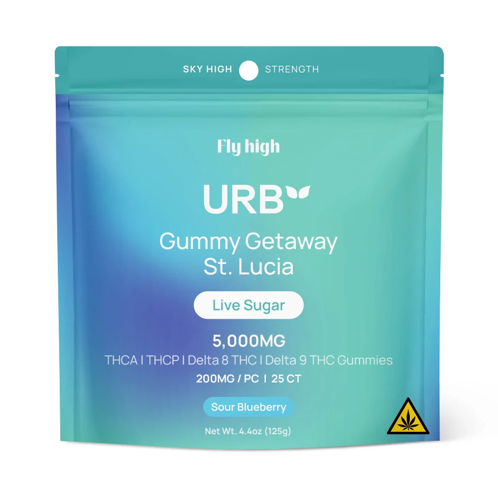 Urb 5000mg  THCA Live Sugar Gummies