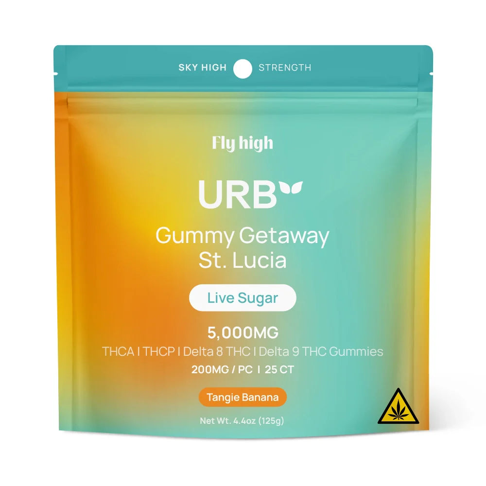 Urb 5000mg  THCA Live Sugar Gummies