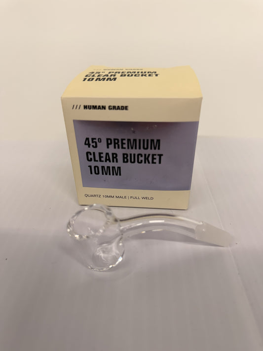 Human Grade 45 degree Clear Bucket Banger