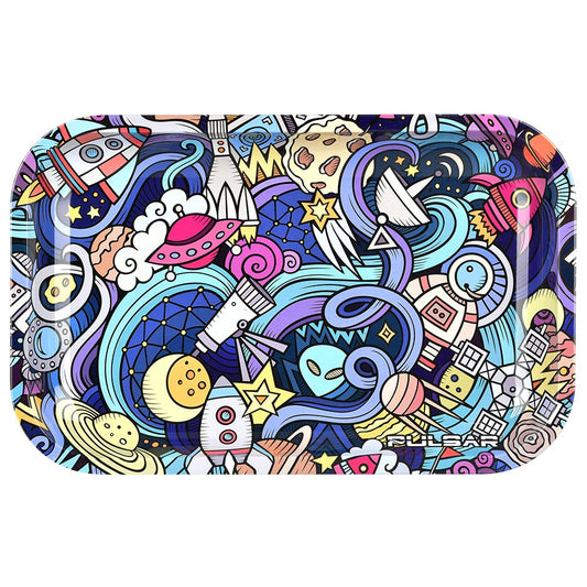 Pulsar Metal Rolling Tray | 11"x7"