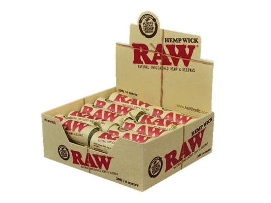 RAW Hemp Wick  20ft