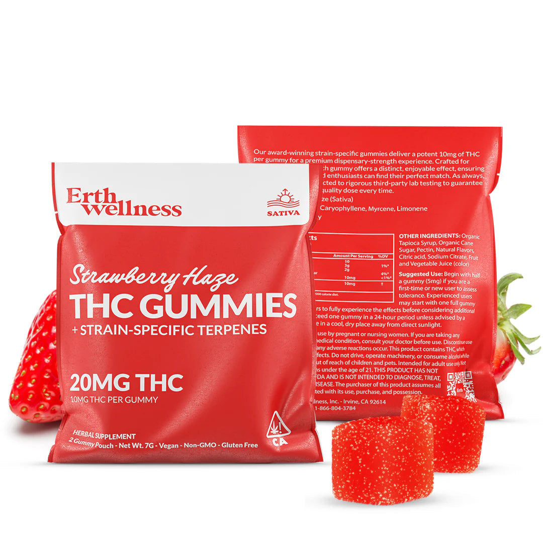 Erth Wellness Strain Specific Sinlge Serves