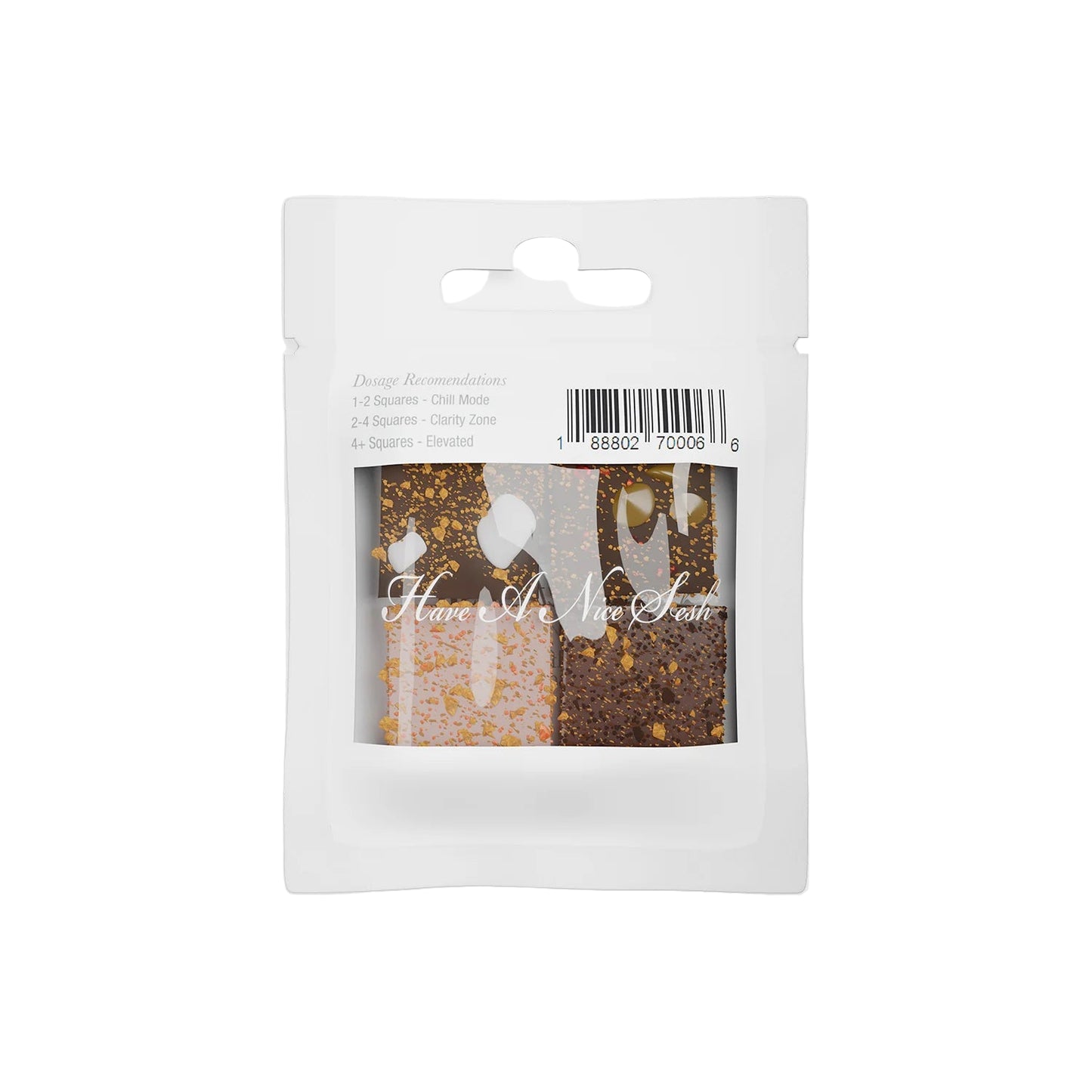 Seshnz Mushroom Blend Chocolate Half Bar