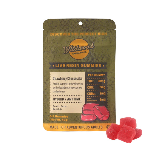 Wildwood THC Live Resin Gummies 5ct