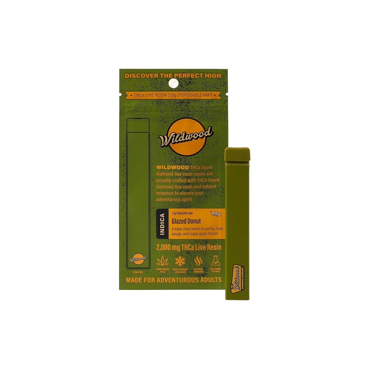 Wildwood THCa Live Resin Disposable Vape