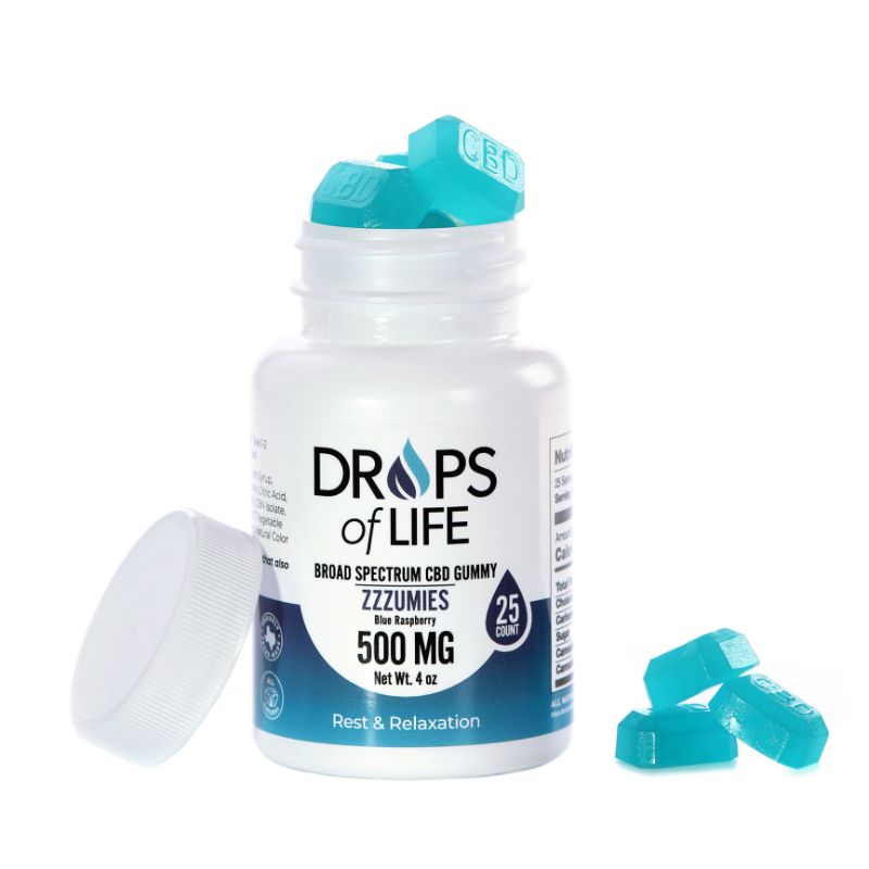 Drops of Life Broad Spectrum CBD Gummy 500mg