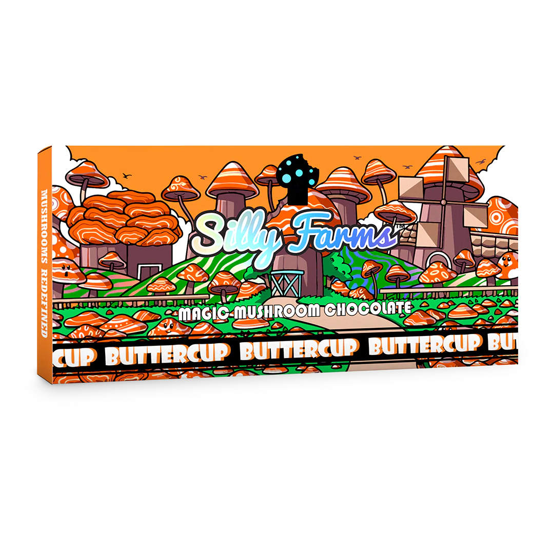 Silly Farms 7g Magic Mushroom Chocolate Bar