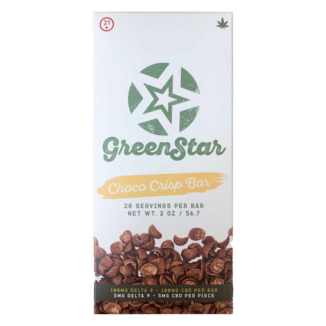 GreenStar THC Chocolate Bar