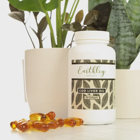 Earthley: Cod Liver Oil Softgels