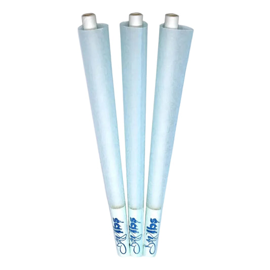 Dogg Lbs: King Size 3pk Blue Paisley Cones