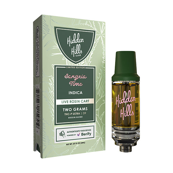Hidden Hills: Heady Blend Live Rosin Cart