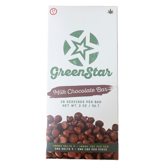GreenStar THC Chocolate Bar
