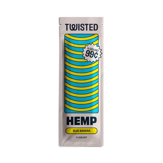 Twisted Hemp Wraps 4pk