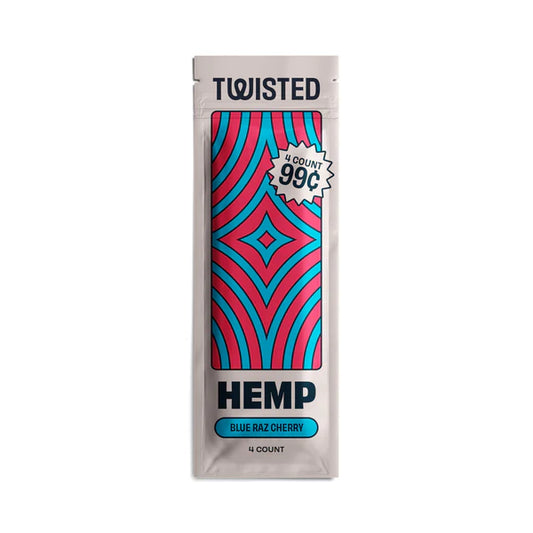 Twisted Hemp Wraps 4pk