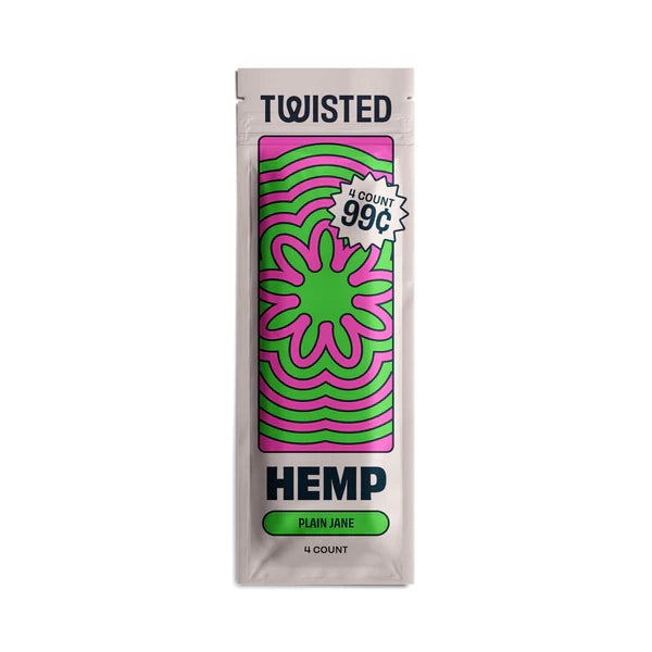 Twisted Hemp Wraps 4pk