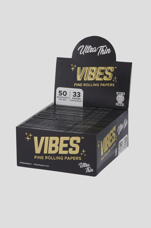 Vibes King Size Rolling Papers Ultra Thin