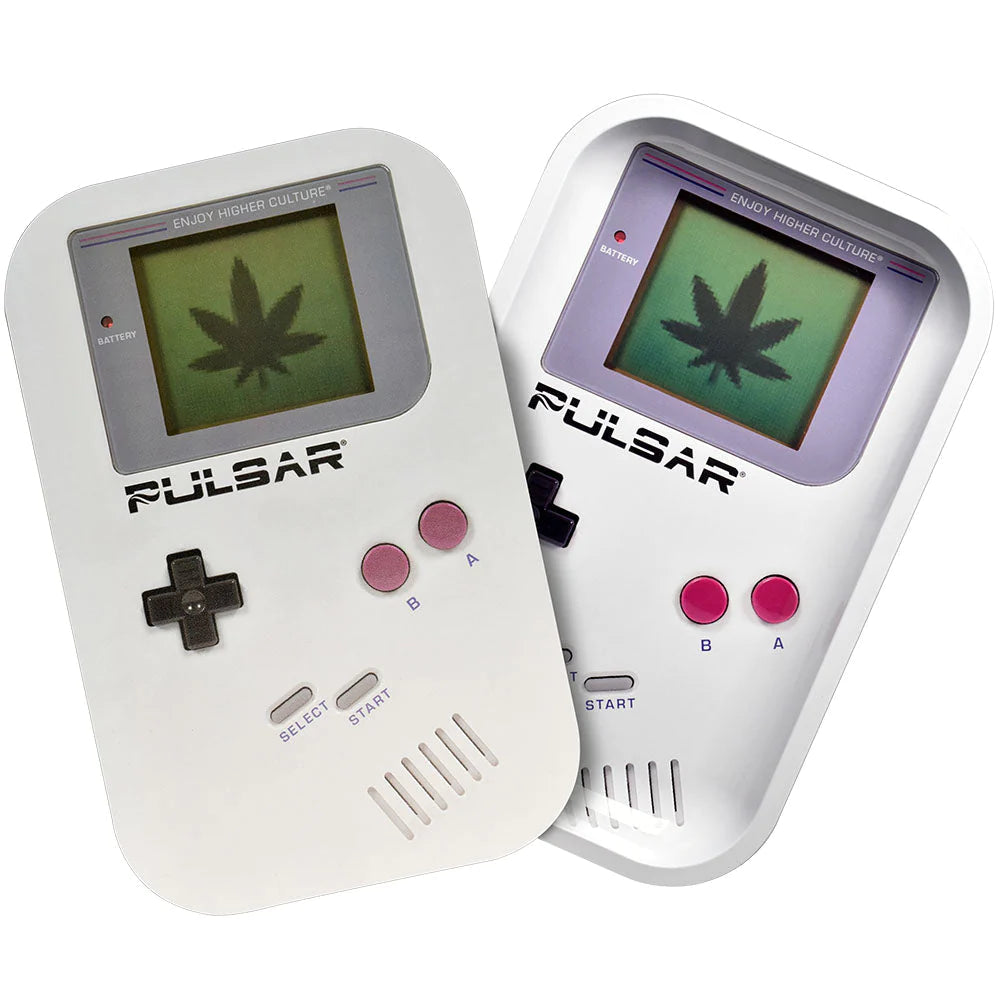 Pulsar Metal Rolling Tray w/ Lid | 11" x 7"
